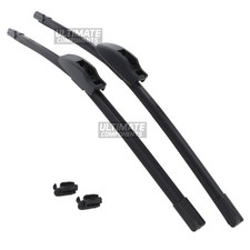 Front Windscreen Aero Wiper Blades Set Fits VW Transporter T25 T3 Van 1985-1991
