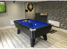 New Supreme Winner White Pearl Slate Pool Table | 6ft or 7ft | *Faster Delivery*
