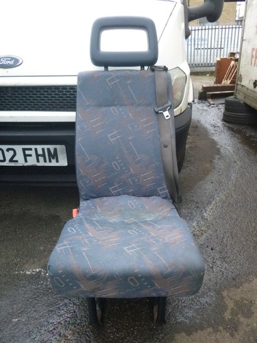 Rear single minibus seat - rear,
