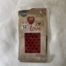 Sizzix Tim Holtz Sidekick Valentine Dies/Embossing Folder 662710