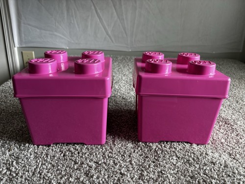 Lego pink stackable brick - pink,