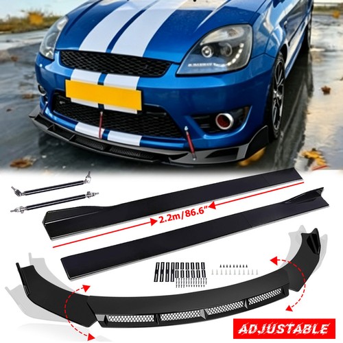 Side skirts front bumper lip - front,