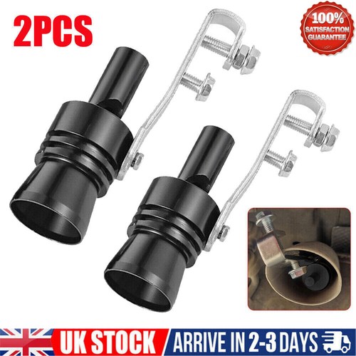 2pcs black car turbo sound - 2pcs,