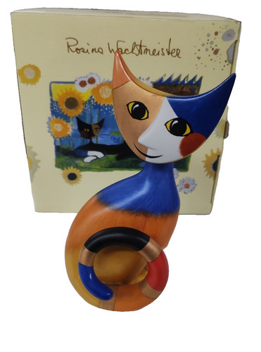 Porcelain cat rosina - porcelain,