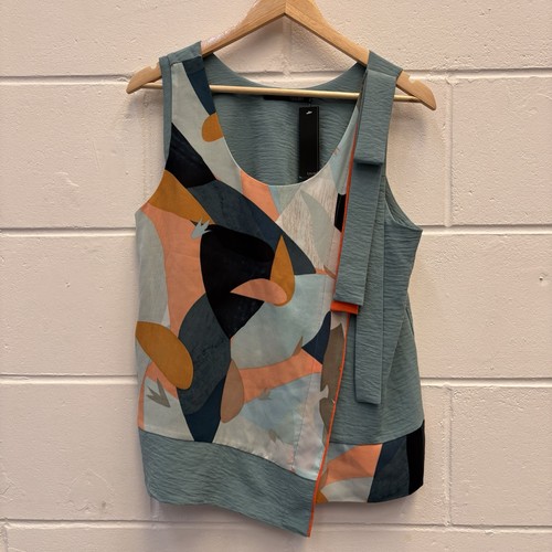 Asymmetric wrap top - wrap,