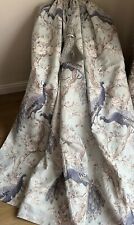 STUNNING LAURA ASHLEY BELVEDERE DUCK EGG BLUE CURTAINS 