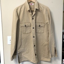Vintage 70s 80s Levi’s Brown Corduroy Jacket Shirt Size M Made In USA S.F. CAL
