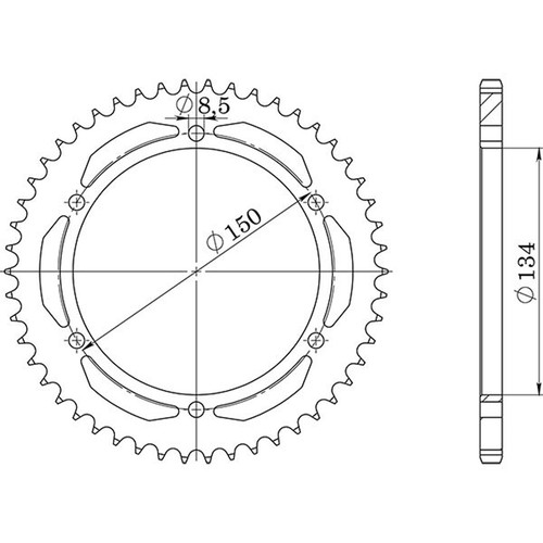 Sunstar steel crown - s, p428