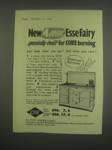 1949 esse cooker - esse,