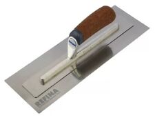 Refina Superflex2 Plastering Finishing Trowel 14" 16" 18" Stainless Steel Cork