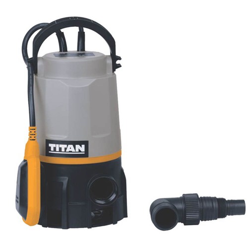 Dirty clean water - clean, pump