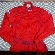 Sparco Racing Suit XL Red Kart