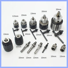 1/2" 3/8" Drill Chuck Adapter Conversion Kit SDS Plus Hex Square Shank Adapter