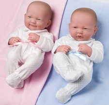 Twin Doll Spotty Babygrows for