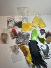 Lot fly fishing - lot, feather