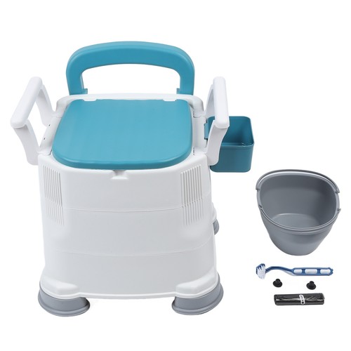 Bedside commode toilet - bedside,
