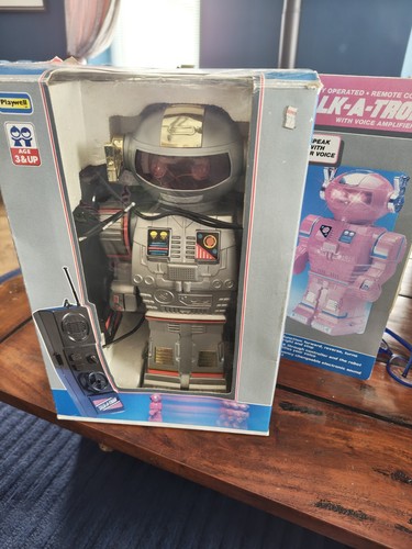 Vintage toy robot - toy,