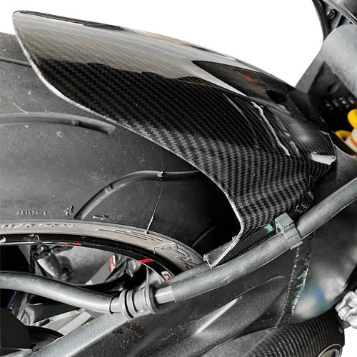 Carbon rear hugger fender - hugger,