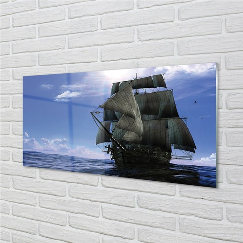 Tulup glass print 100x50 - glass,