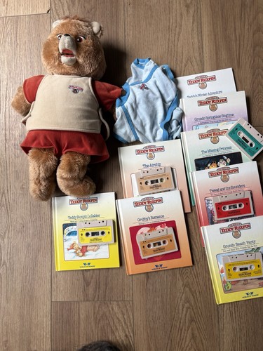 Vintage teddy ruxpin lot - vintage,