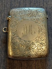 VINTAGE STERLING SILVER CURVED