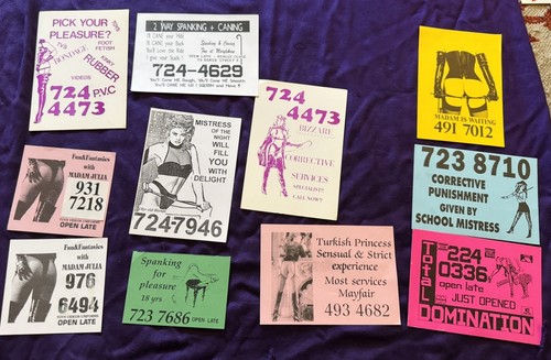 Rare advertising cards soho - rare,