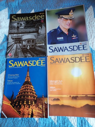 Thai airways sawasdee - 4x,