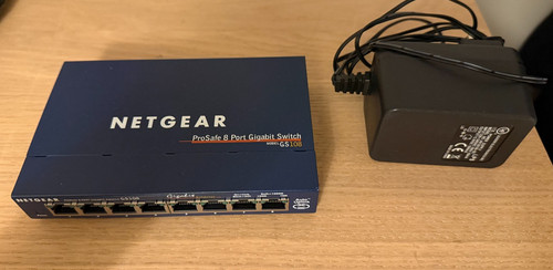 Netgear prosafe gs108 - netgear, 8