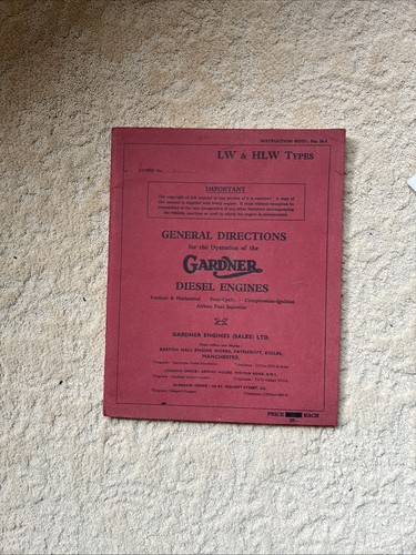 Vintage gardner engine - vintage,