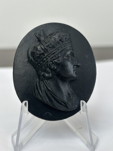 Wedgwood black basalt portrait - wedgwood,