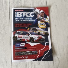 BTCC Touring Car Programme donington park 2024