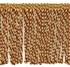 Auburn, Wine,Beachwood, Camel Gold/6" Bullion Fringe Trim/Color: PR02 [By The Ya