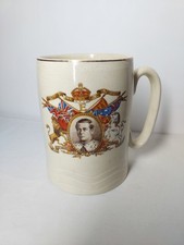 King Edward VIII Coronation Commemorative Mug 12th May 1937 Vintage Collectable