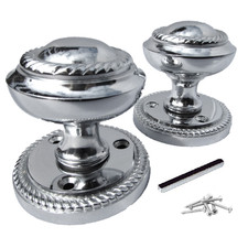 Polished Chrome Georgian Round