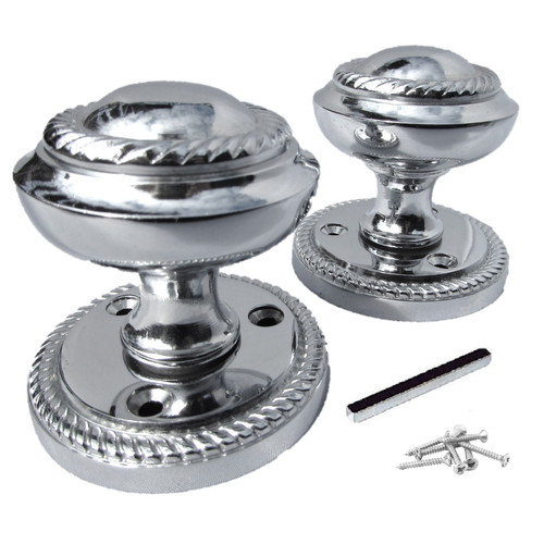 Polished chrome georgian round - chrome,