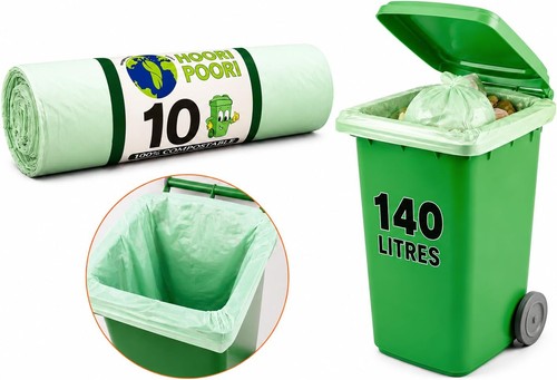 140l compostable wheelie - 140l,