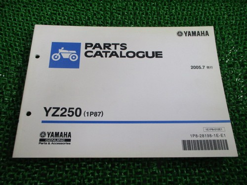 Yz250 parts list 1st edition - list,