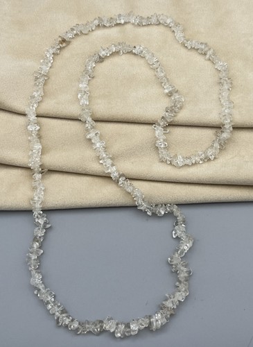 Vintage natural clear quartz - clear,