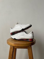 Nike SHOX Rivalry Leather Sneaker White & Red US9/UK6.5/26 cm 312563-111