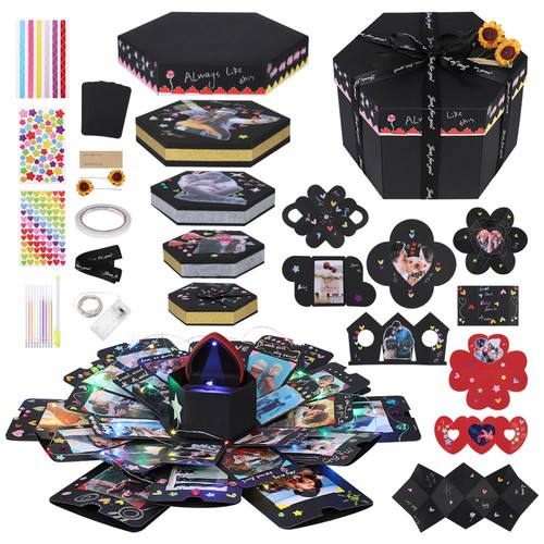 Diy explosion gift box - gift,