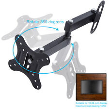 Campervan TV Wall Ceiling Bracket Mount Caravan Tilt Swivel for 14"-27" LED LCD