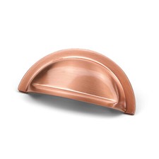 Copper kitchen door handles - copper,