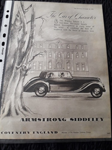 1950 armstrong siddeley - armstrong,