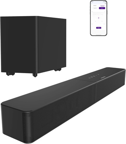 Soundbar with wireless - with,