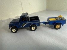 BRITAINS LAND ROVER 1:32 SCALE Model & Cargo Trailer & Accessories Bales, Sacks