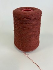 Rust "Tiger" yarn on cone for