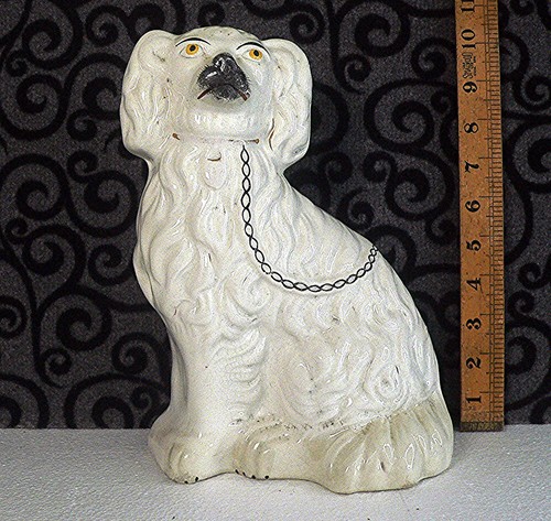 Antique staffordshire spaniel - antique,