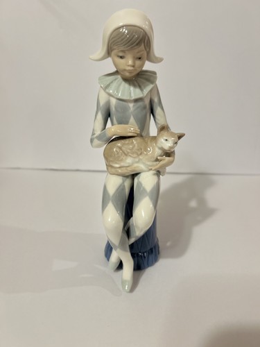 Vintage nao lladro harlequin - vintage,