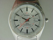 NEW MEN'S PULSAR STAINLESS