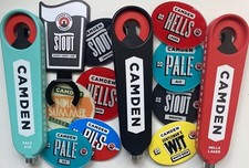 CAMDEN BRANDING Badges, Handles, Pub, Bar, Ale, Mancave, Beer Pump, Font, Lager